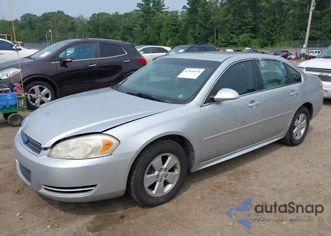 2009 Chevrolet Impala Lt из США, поврежденный, VIN 2G1WT57K691325896